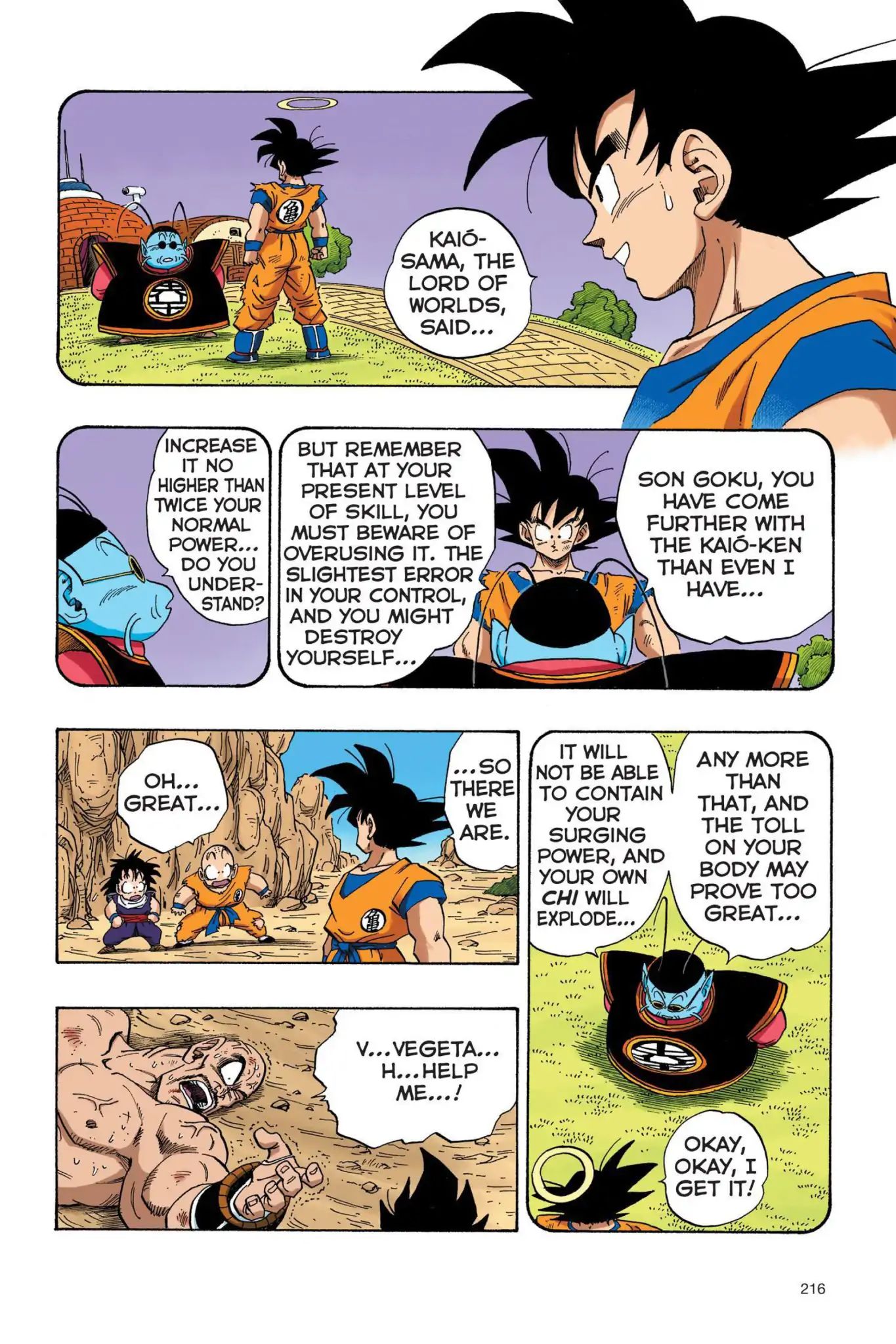 Dragon Ball Full Color Saiyan Arc - Vol.2 Chapter 033: The Last Of Nappa