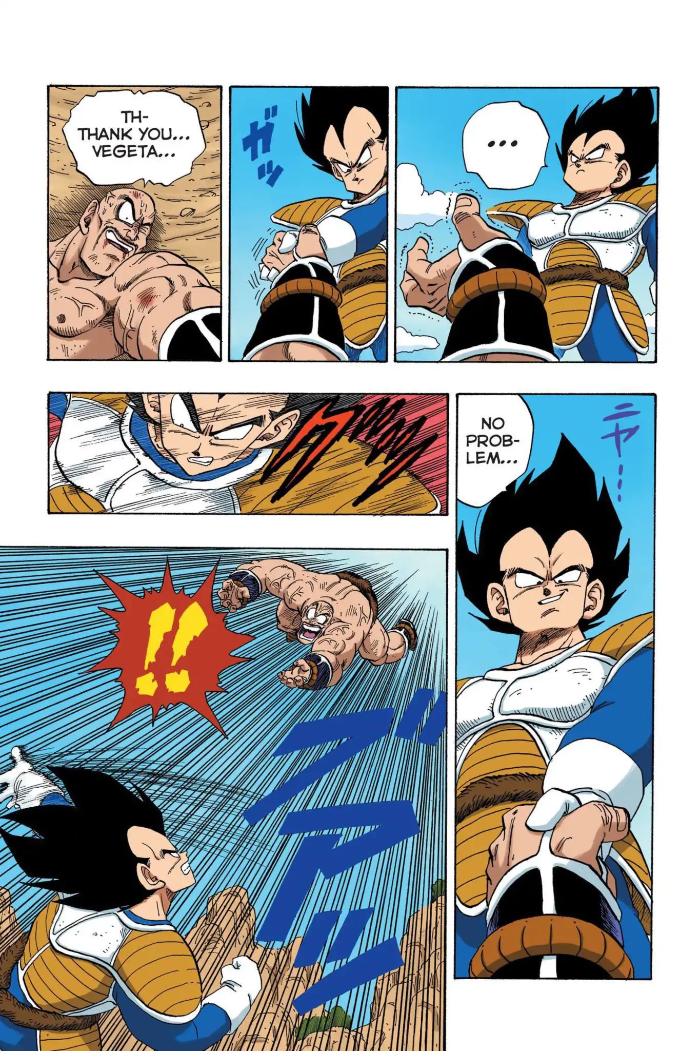 Dragon Ball Full Color Saiyan Arc - Vol.2 Chapter 033: The Last Of Nappa