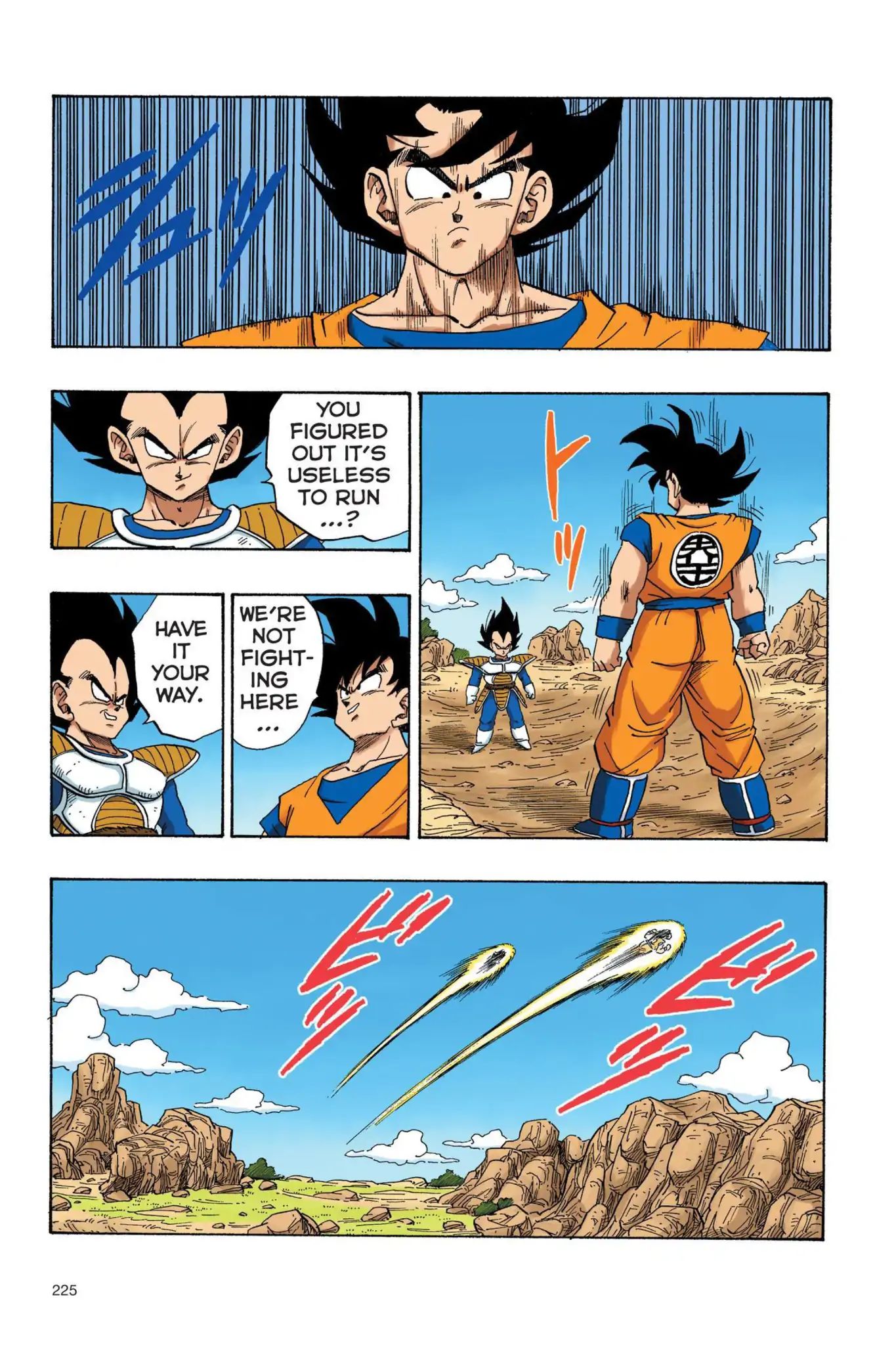 Dragon Ball Full Color Saiyan Arc - Vol.2 Chapter 033: The Last Of Nappa