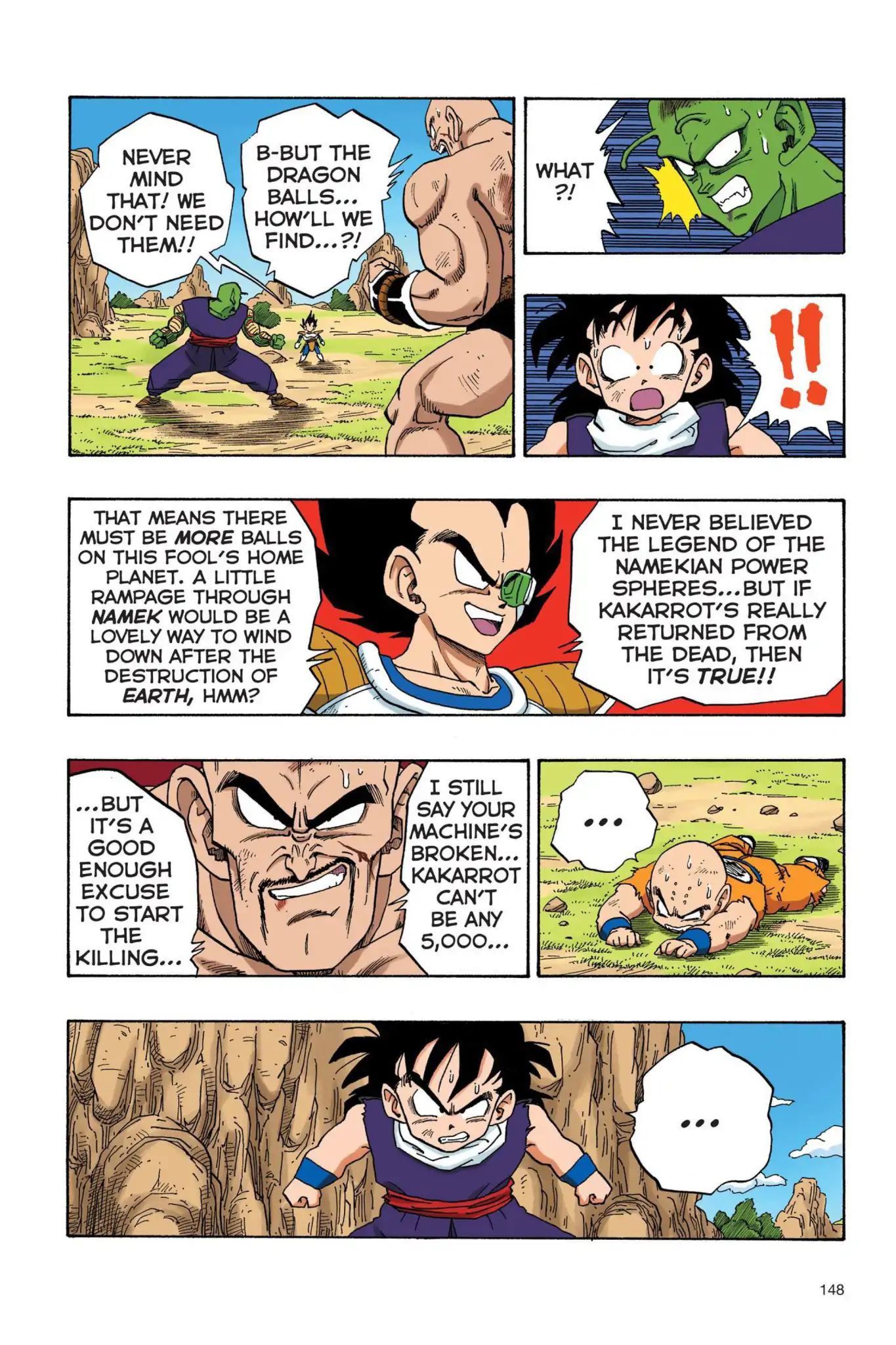 Dragon Ball Full Color Saiyan Arc - Vol.2 Chapter 028: The Death Of A God!!