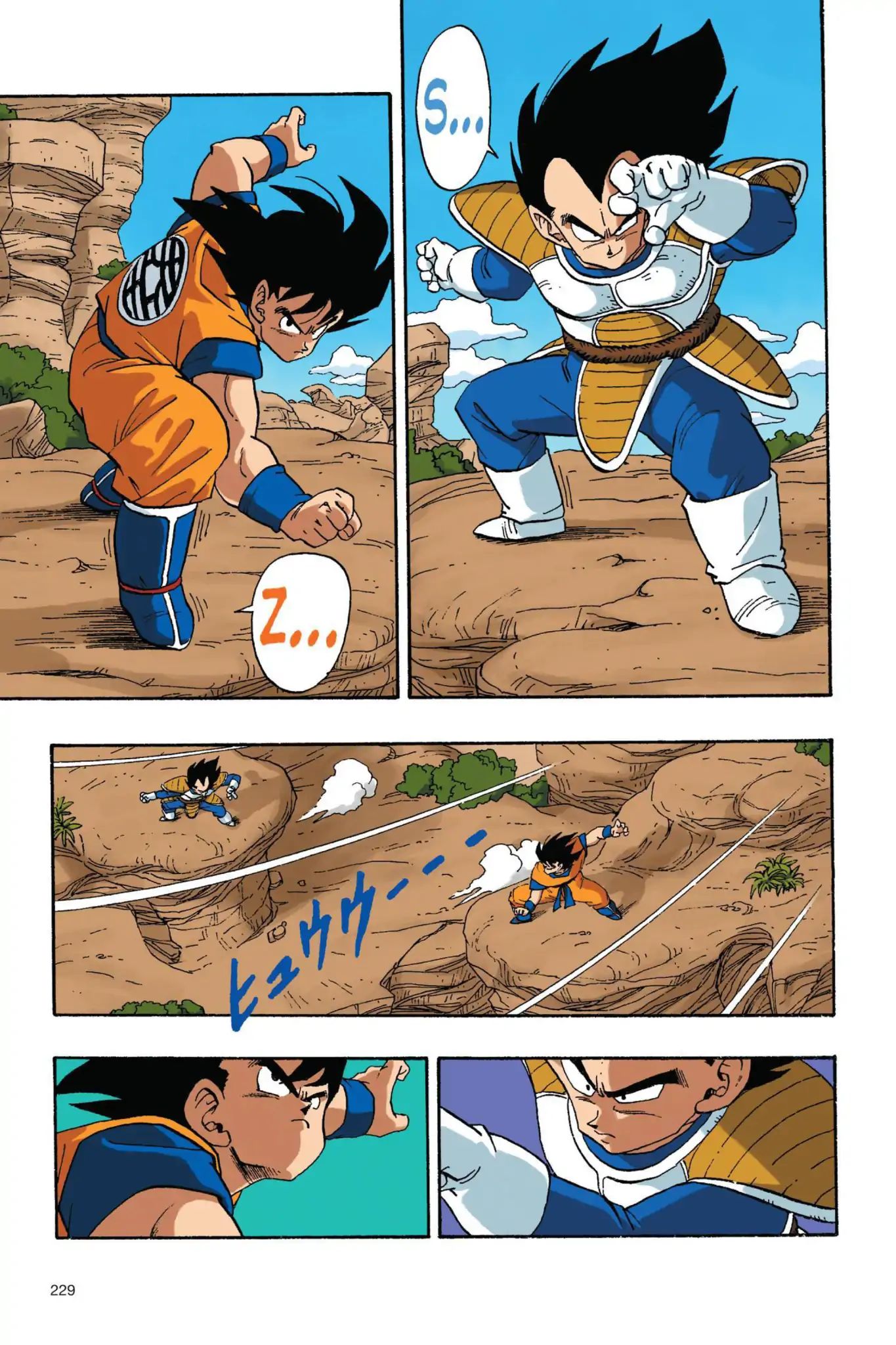 Dragon Ball Full Color Saiyan Arc - Vol.2 Chapter 034: Mano A Maniac!!