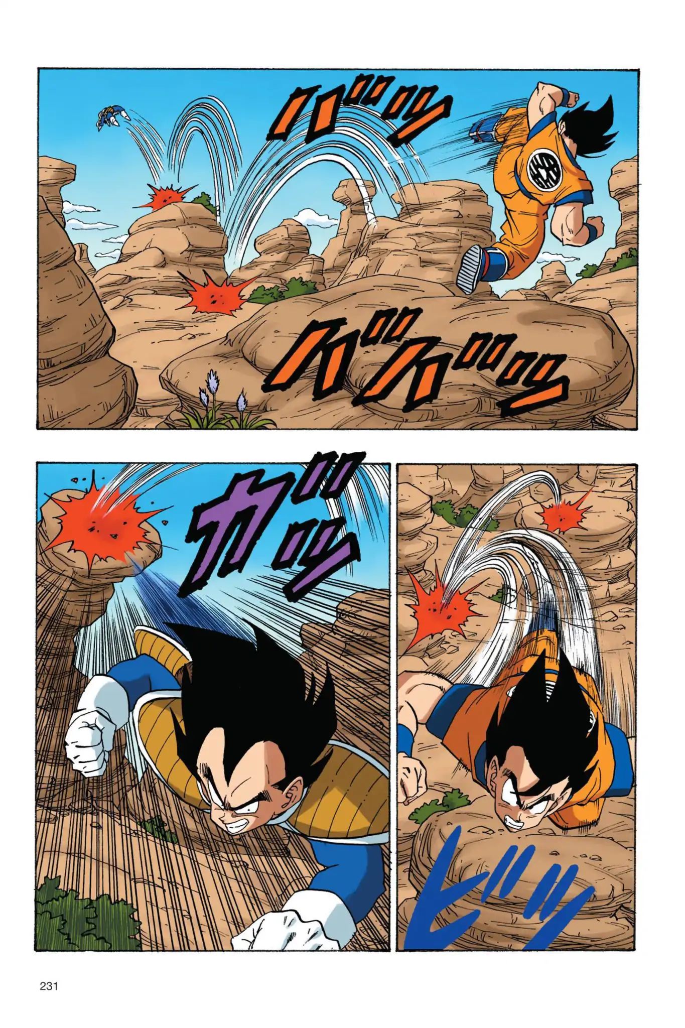 Dragon Ball Full Color Saiyan Arc - Vol.2 Chapter 034: Mano A Maniac!!