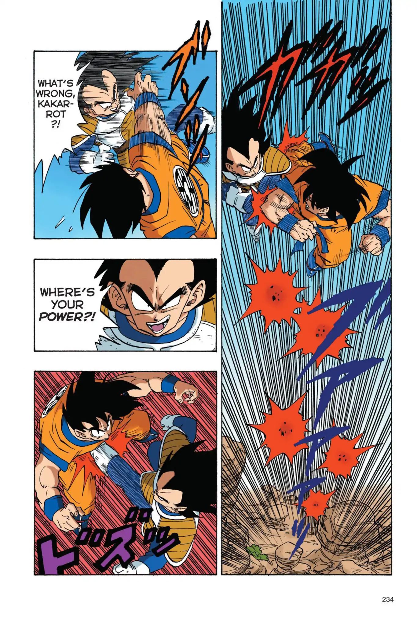 Dragon Ball Full Color Saiyan Arc - Vol.2 Chapter 034: Mano A Maniac!!