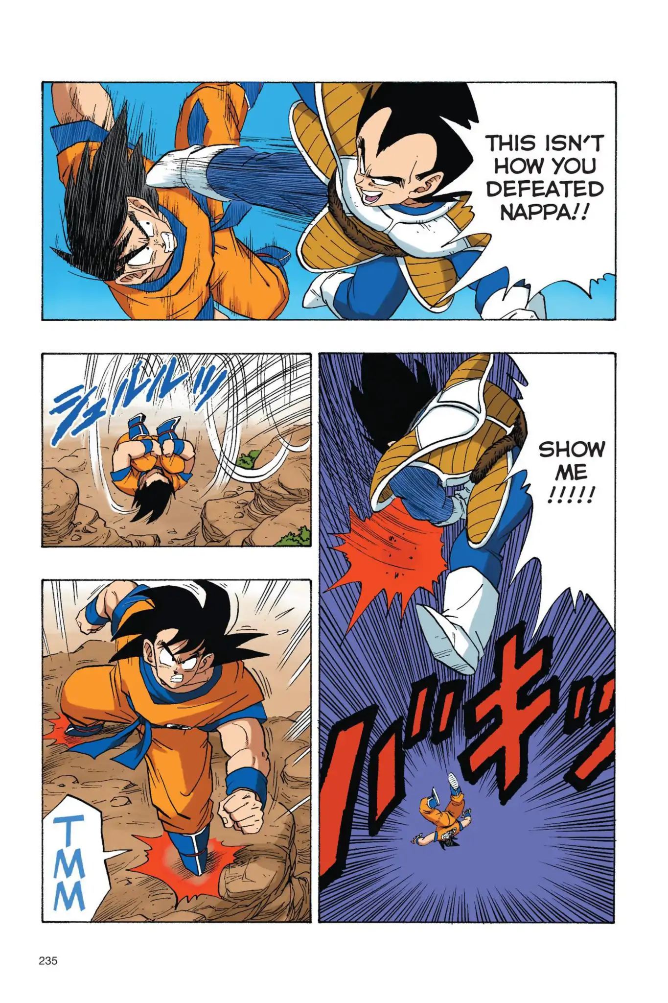 Dragon Ball Full Color Saiyan Arc - Vol.2 Chapter 034: Mano A Maniac!!