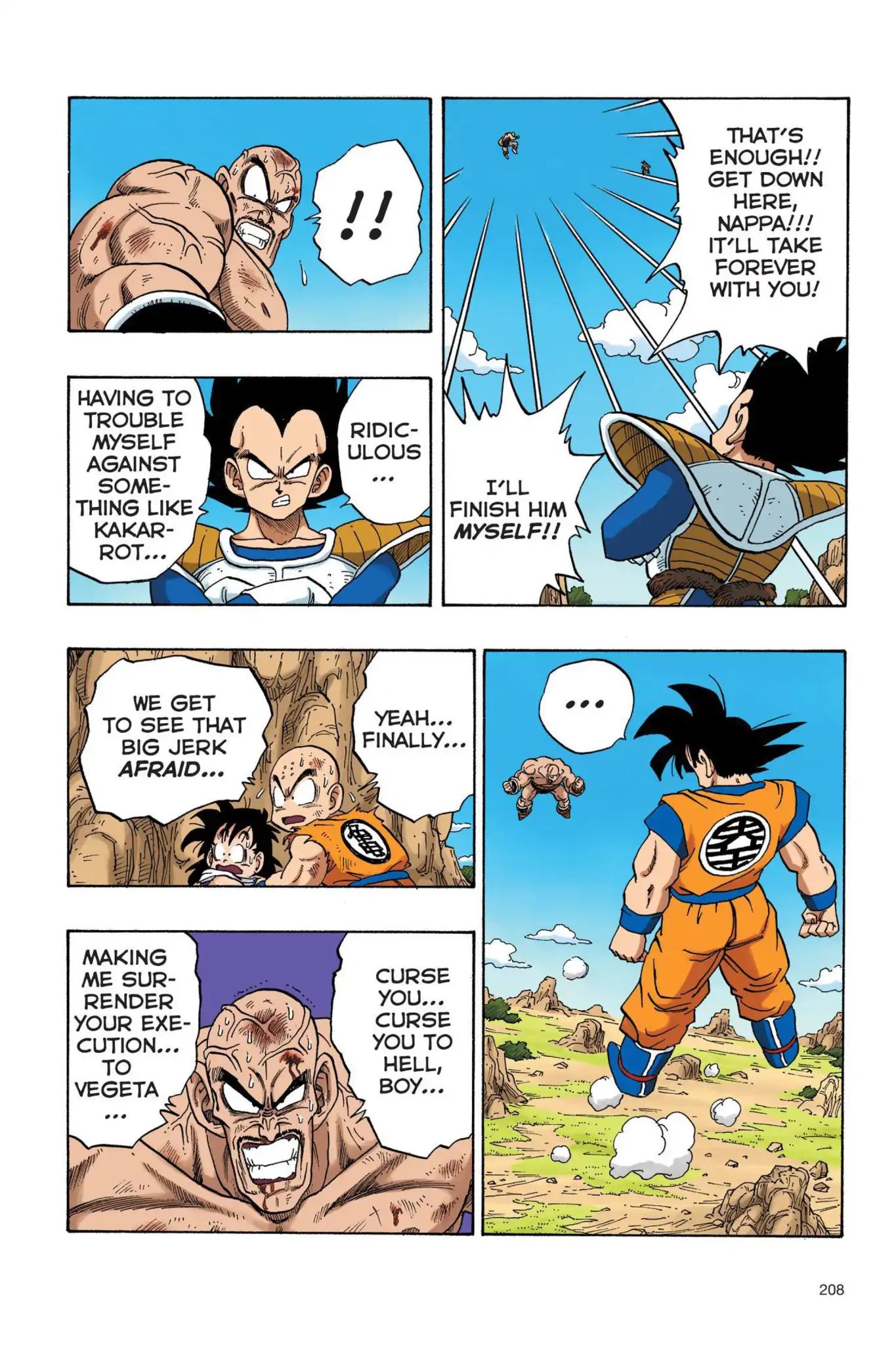 Dragon Ball Full Color Saiyan Arc - Vol.2 Chapter 032: The Mystery Of The Kaio-Ken