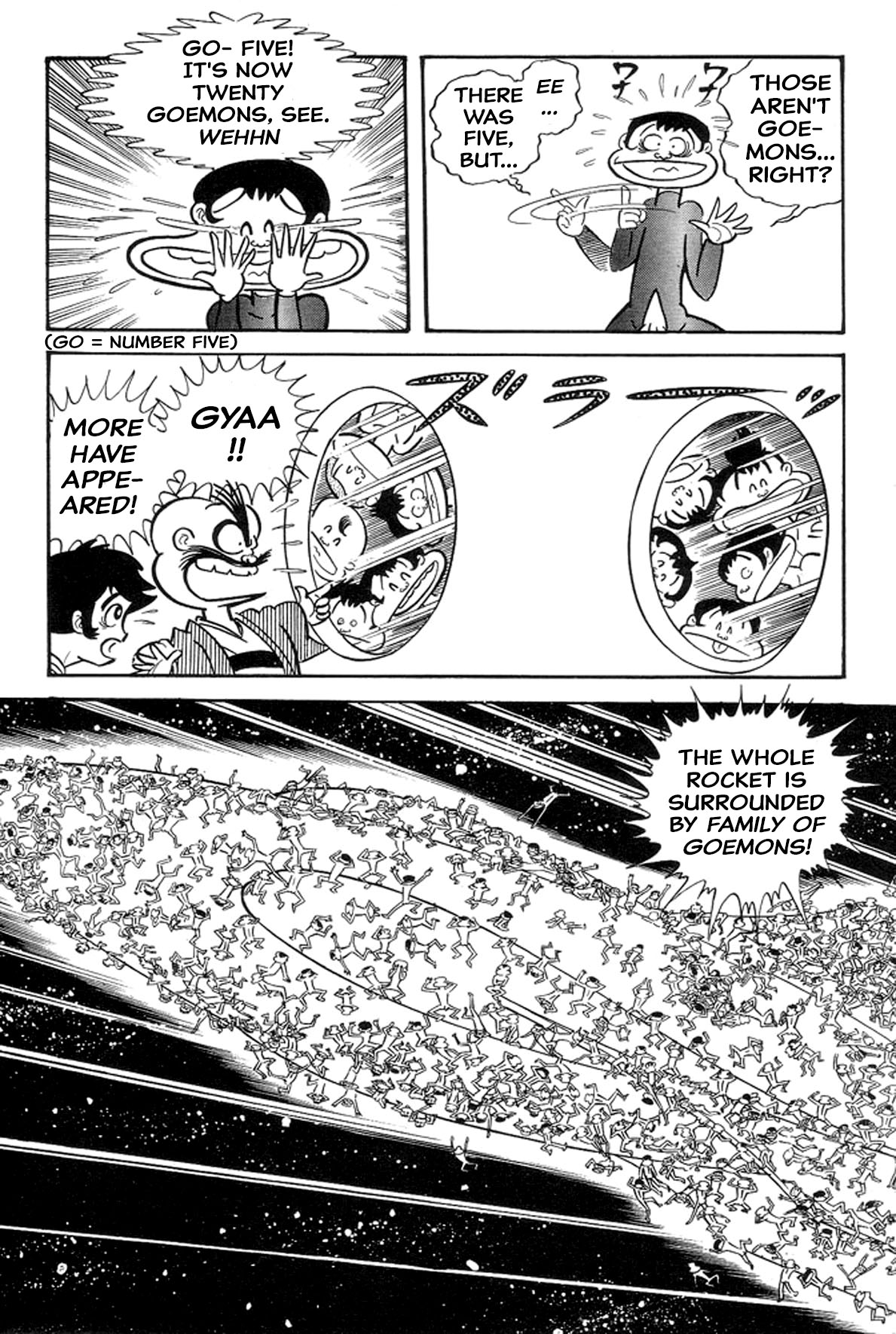 Abashiri Ikka - Vol.15 Chapter 48.5: Space Bangaichi Arc (Goemon Alien)