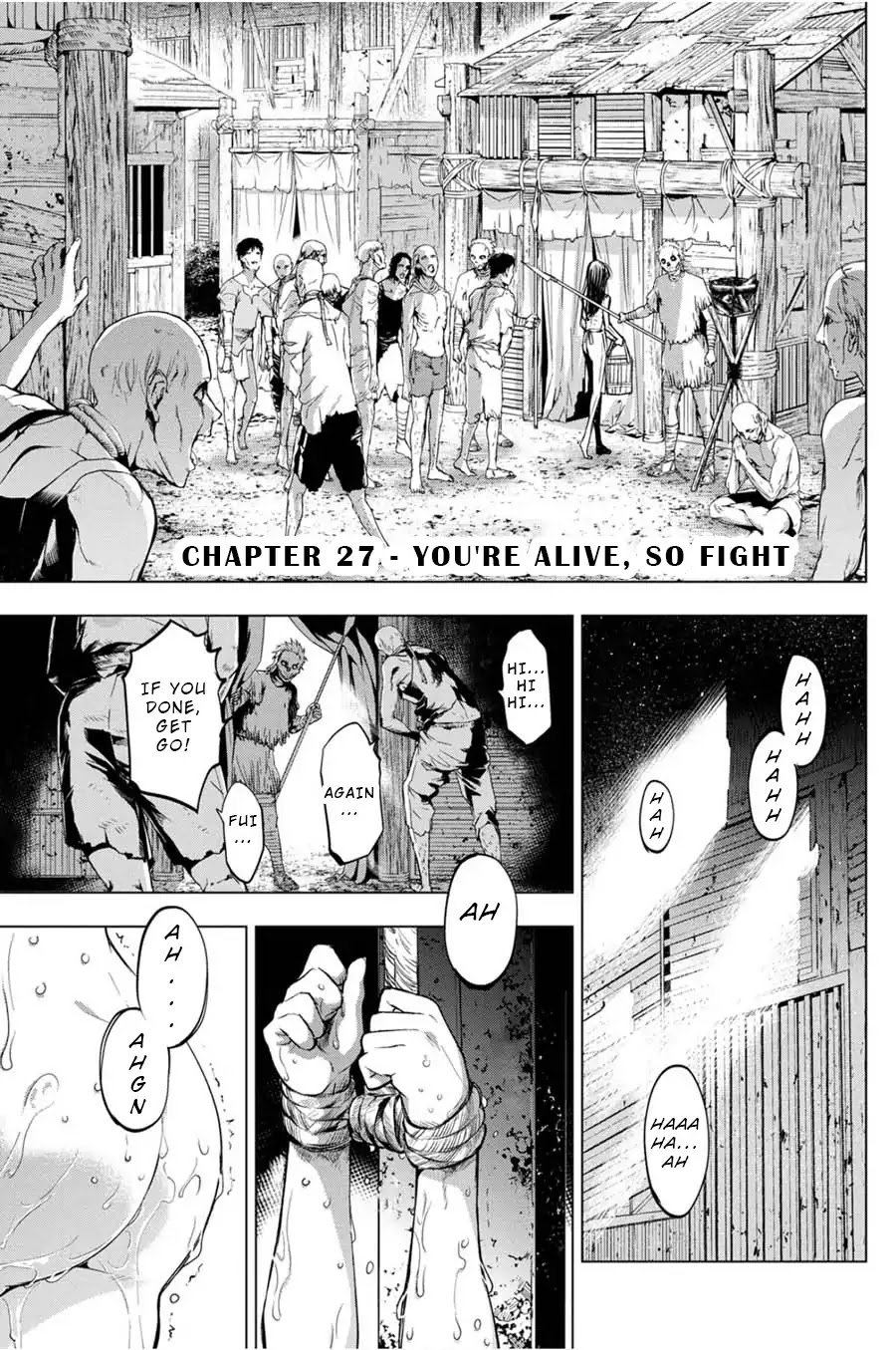 Ingoshima - Chapter 27: You Re Alive, So Fight