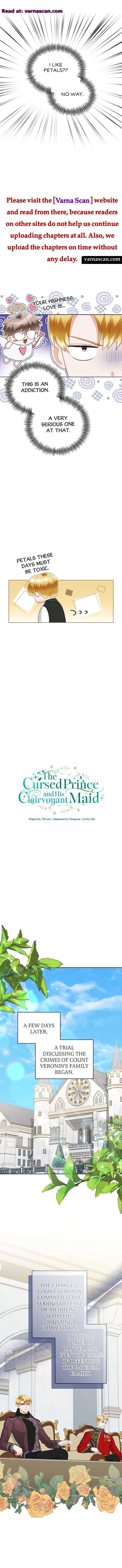 The Cursed Prince And His Clairvoyant Maid - Chapter 34