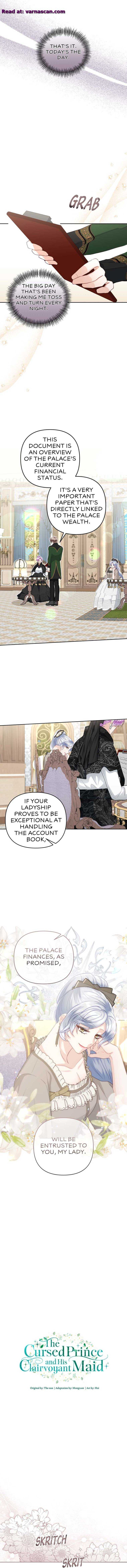 The Cursed Prince And His Clairvoyant Maid - Chapter 33