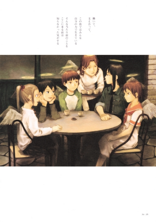 Haibane Renmei - Guri No Machi, Haibane No Niwade. - Vol.1.2 Chapter 0