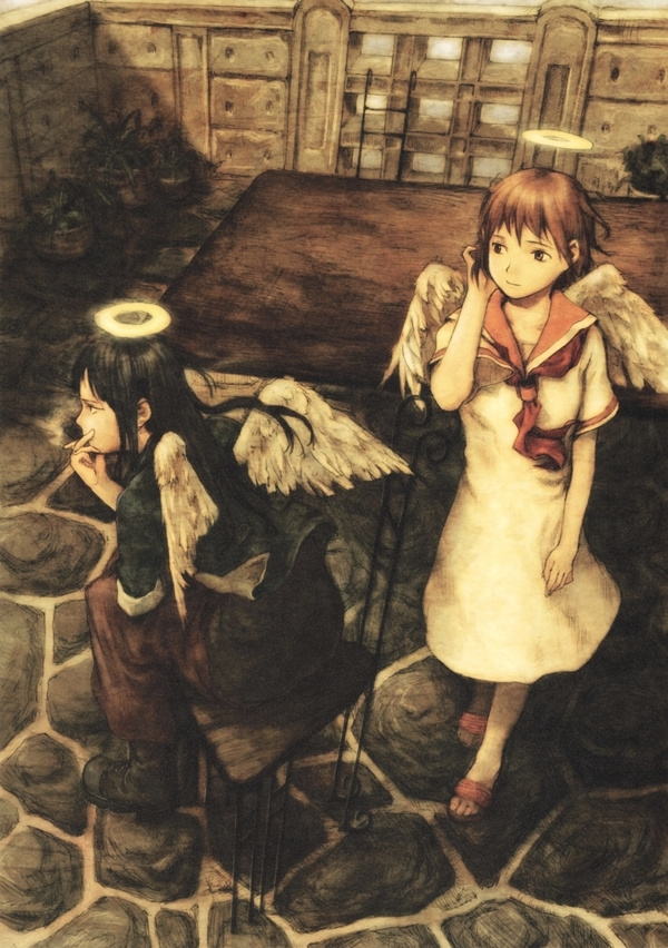 Haibane Renmei - Guri No Machi, Haibane No Niwade. - Vol.1.4 Chapter 0 : [End]