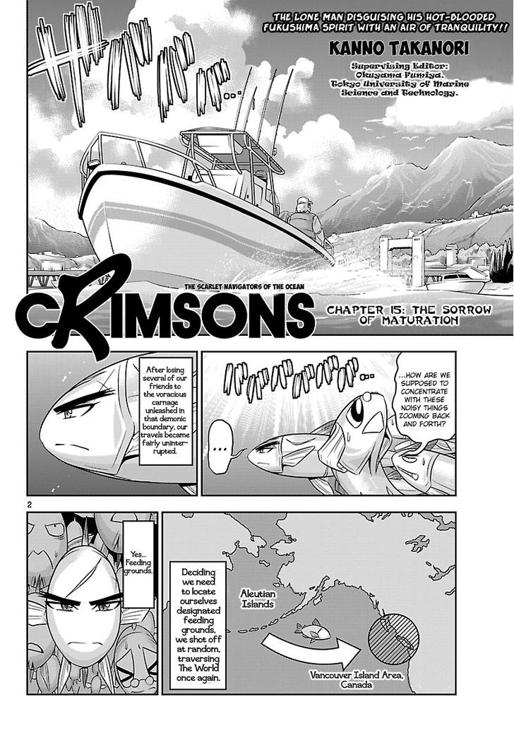 Crimsons: Akai Koukaishatachi - Chapter 15 : The Sorrow Of Maturation