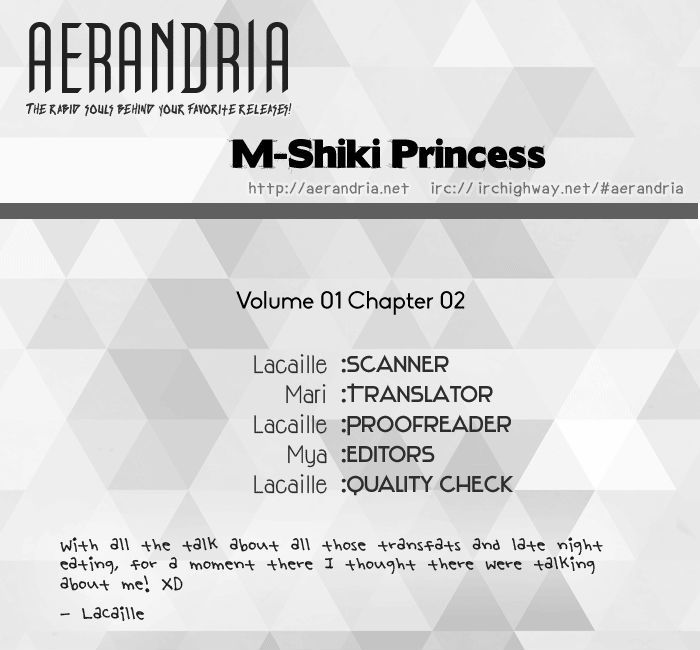 M-Shiki Princess - Vol.1 Chapter 2 : Seishun Icchokusen