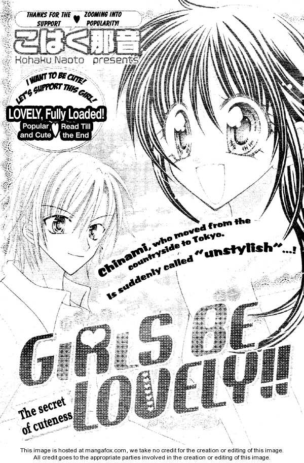 Girls Be Lovely!! - Vol.01 Chapter 001