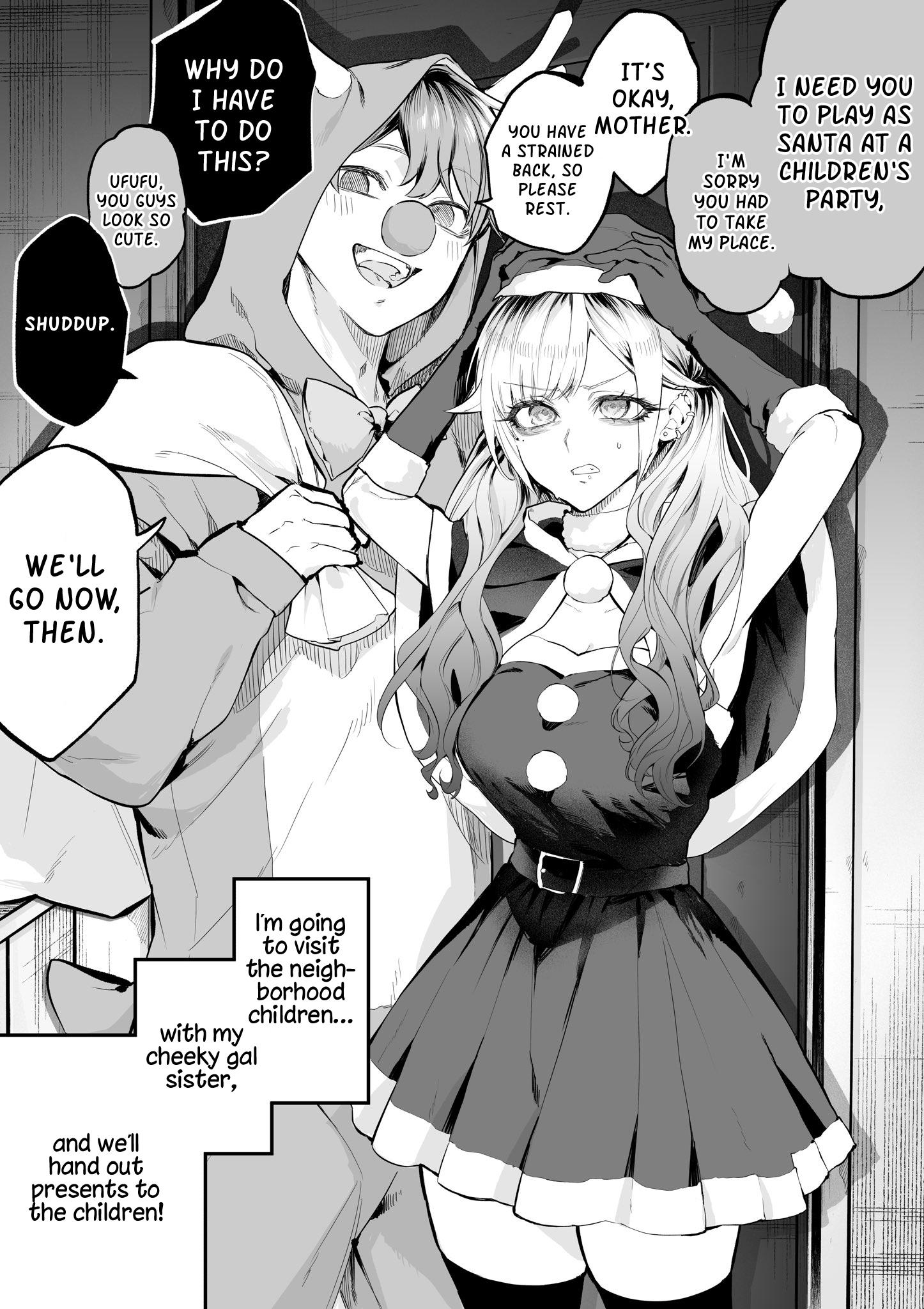 Namaiki Na Gyaru Ane O Ore No Houhou De Wakaraseru Koto Ni Shita Hi - Chapter 5: Making My Cheeky Gal Sister Understand Christmas