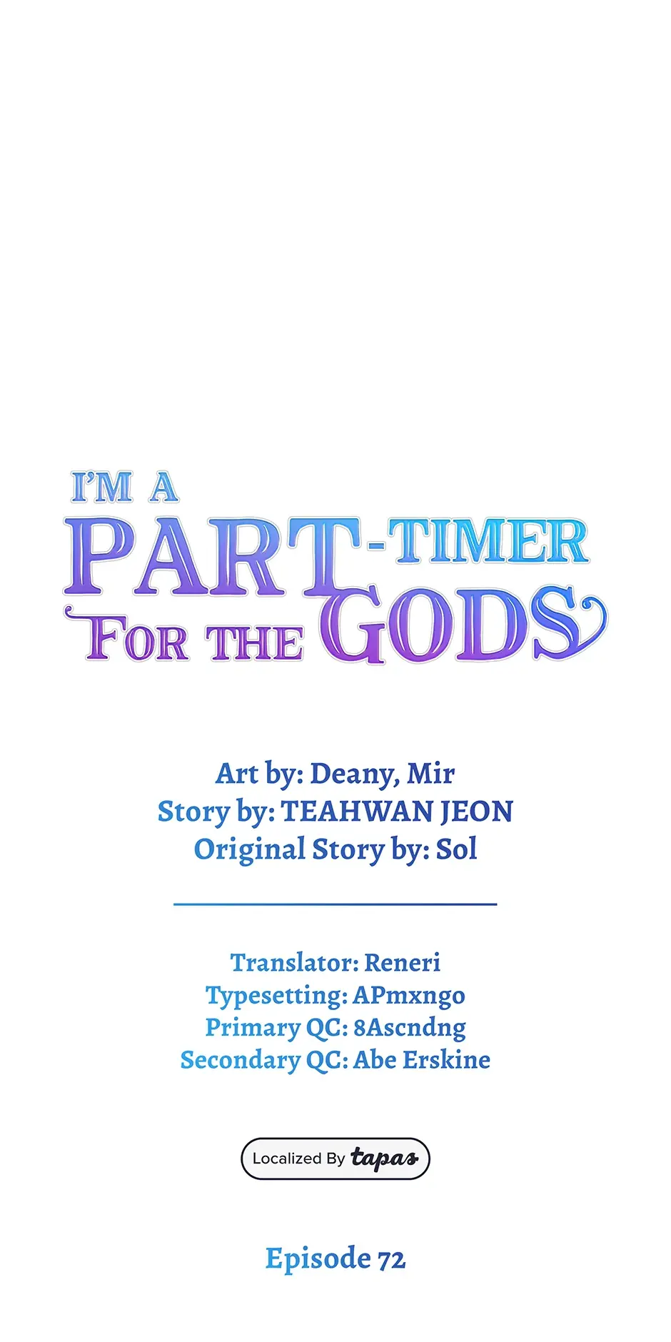 I Became A Part Time Employee For Gods - Chapter 72