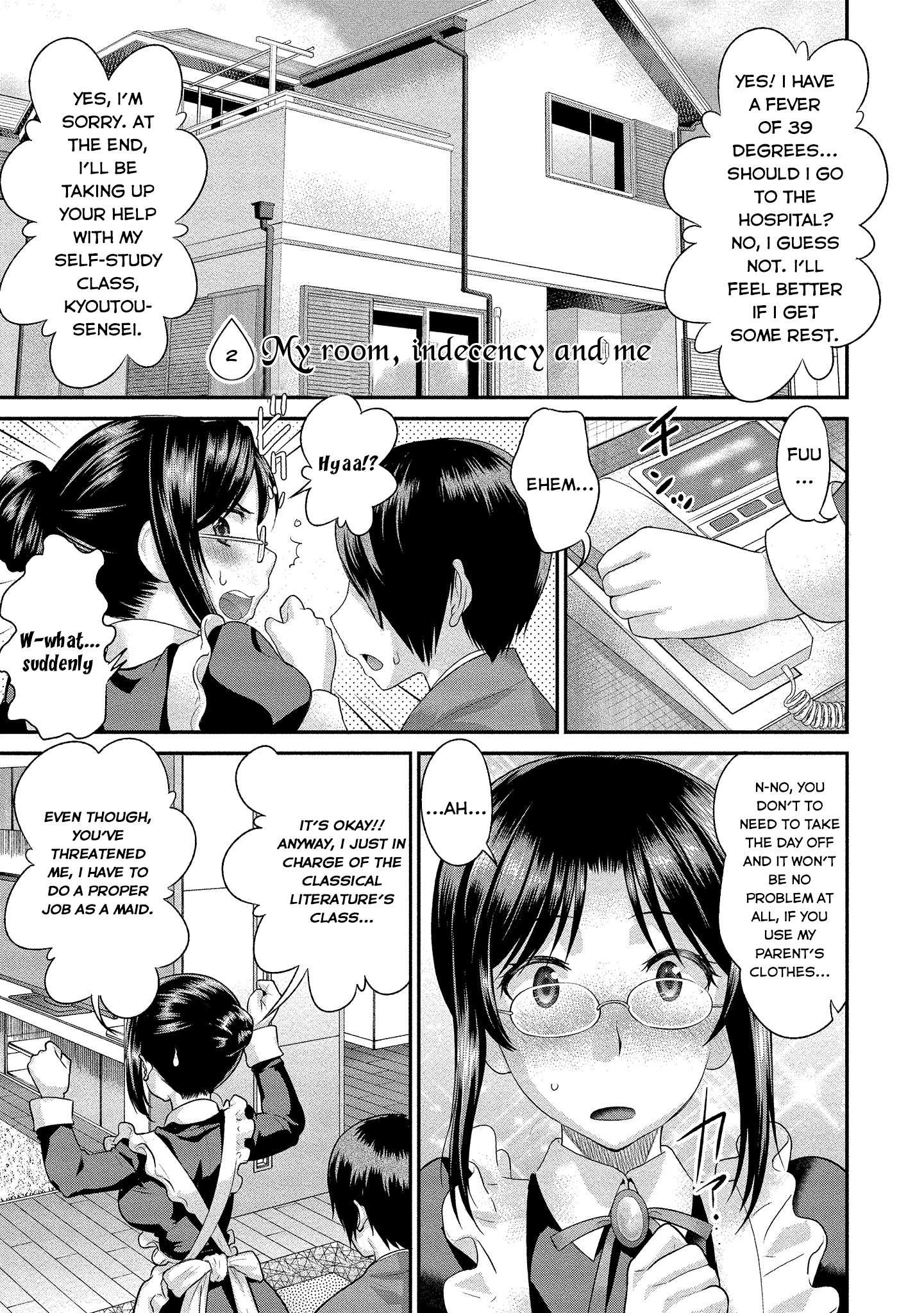 Fushida-Sensei Is Always Wet - Chapter 2: My Room, Indecency And Me