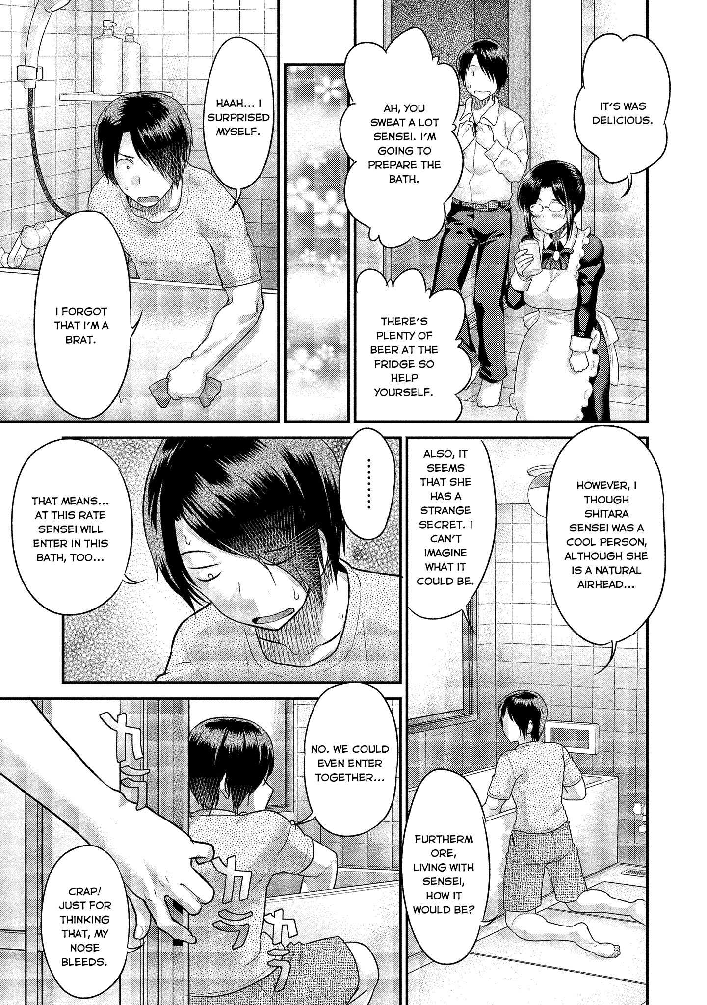 Fushida-Sensei Is Always Wet - Chapter 2: My Room, Indecency And Me