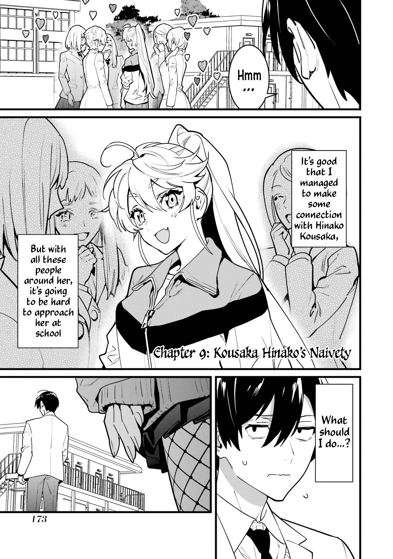 6-Nin No Shinanai Shoujo To Kanarazu Shinu Unmei No Hito - Vol.2 Chapter 9: Kousaka Hinako's Naivety