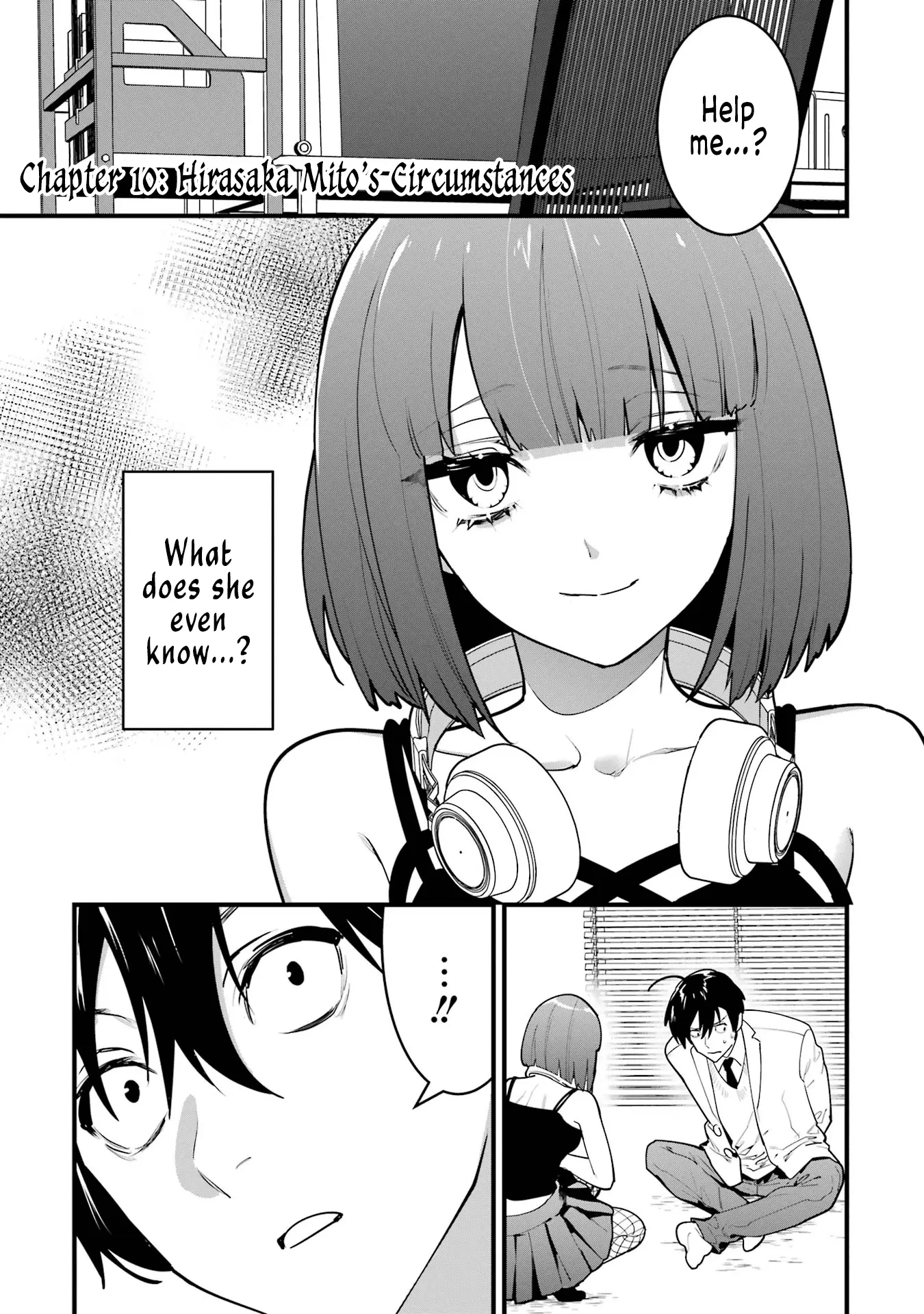 6-Nin No Shinanai Shoujo To Kanarazu Shinu Unmei No Hito - Vol.3 Chapter 10: Hirasaka Mito's Circumstances