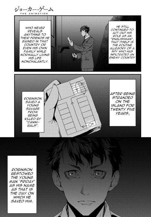 Joker Game - The Animation - Chapter 9