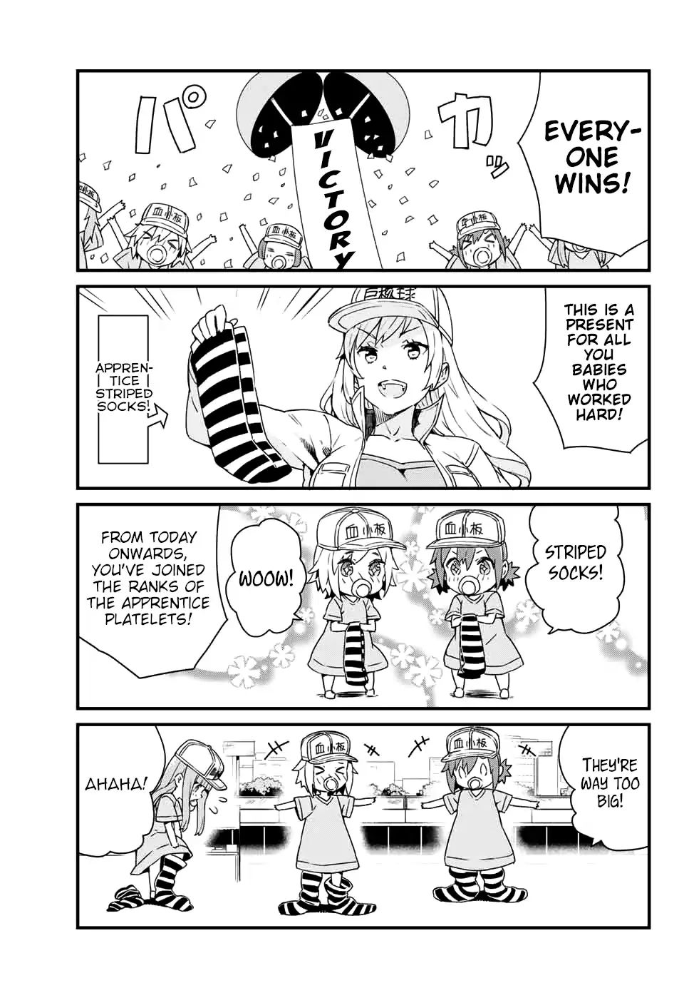 Platelets At Work - Chapter 4: Don't Call Me 'Baby'!