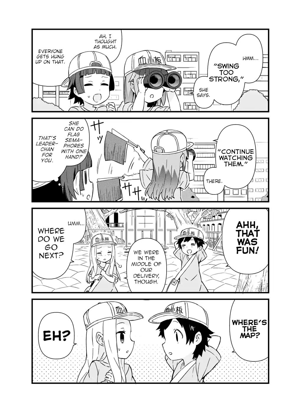 Platelets At Work - Chapter 6: Letter Delivery