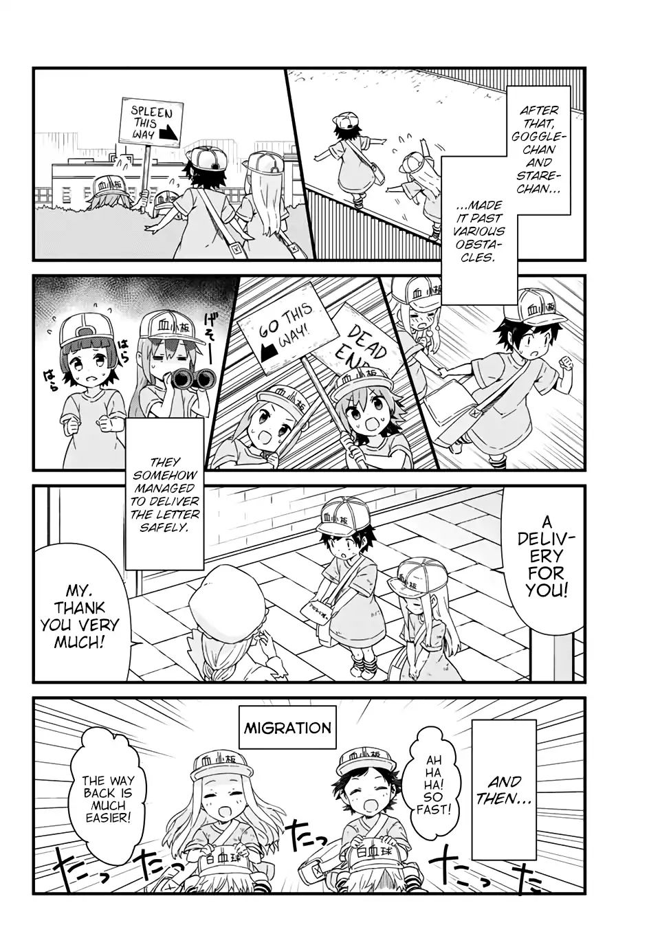 Platelets At Work - Chapter 6: Letter Delivery