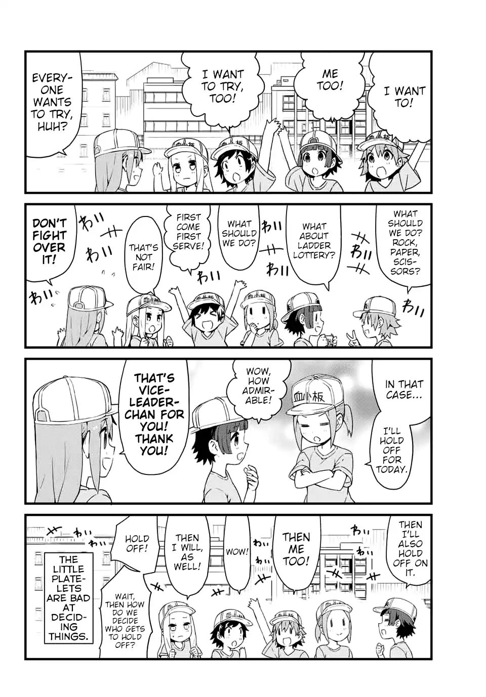 Platelets At Work - Chapter 2: I Want To Grow Up Soon!