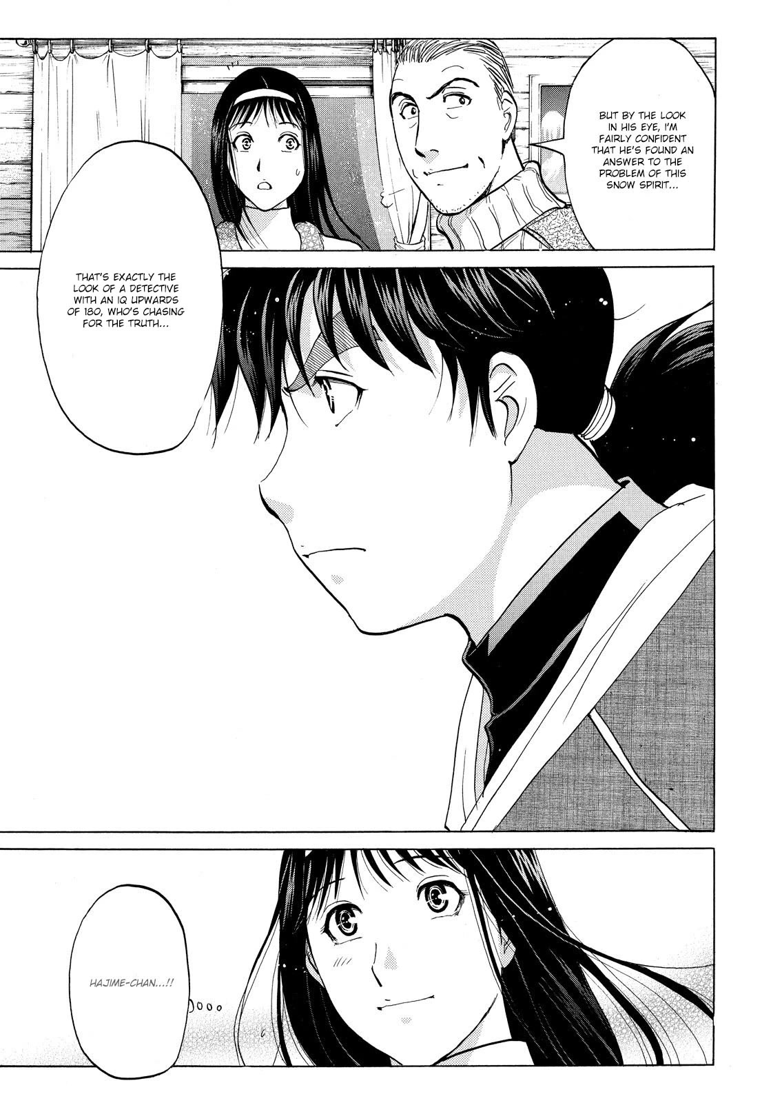 Kindaichi Shounen No Jikenbo: Vanpaia Densetsu Satsujin Jiken - Chapter 47: Snow Spirit Legend Murder Case 9