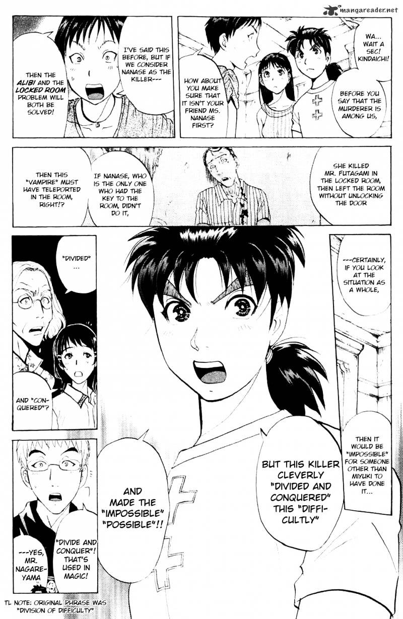 Kindaichi Shounen No Jikenbo: Vanpaia Densetsu Satsujin Jiken - Chapter 6