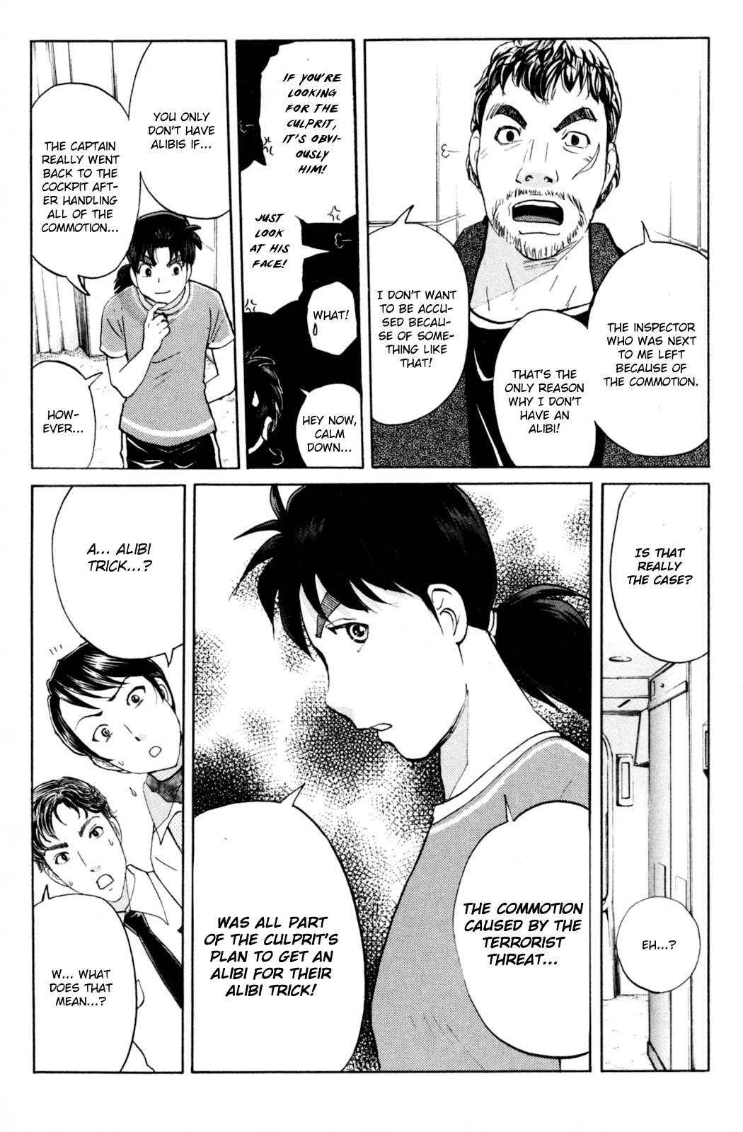 Kindaichi Shounen No Jikenbo: Vanpaia Densetsu Satsujin Jiken - Chapter 99: Murder At 10,000 Metres 3