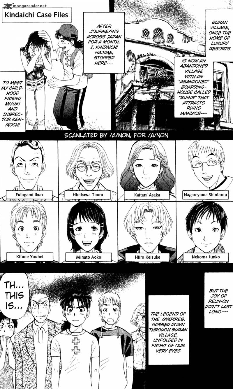 Kindaichi Shounen No Jikenbo: Vanpaia Densetsu Satsujin Jiken - Chapter 3