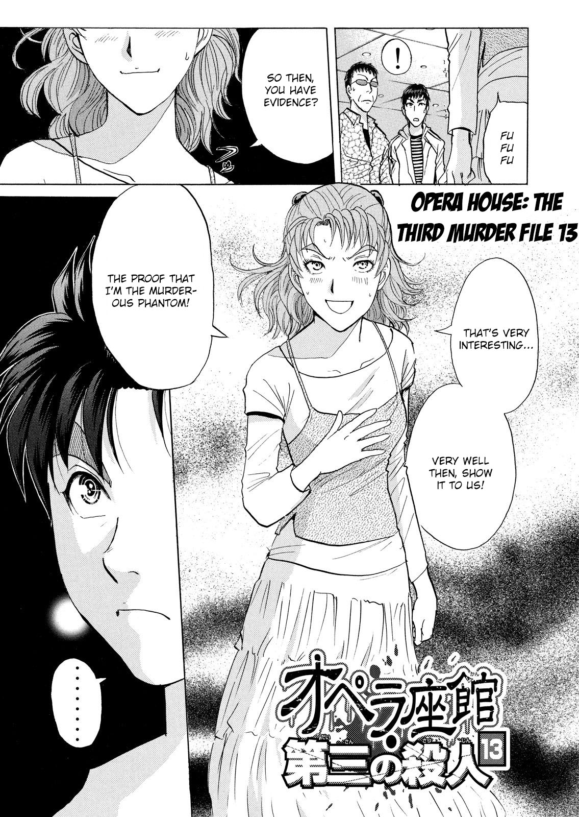 Kindaichi Shounen No Jikenbo: Vanpaia Densetsu Satsujin Jiken - Chapter 21: Opera House: The Third Murder 13