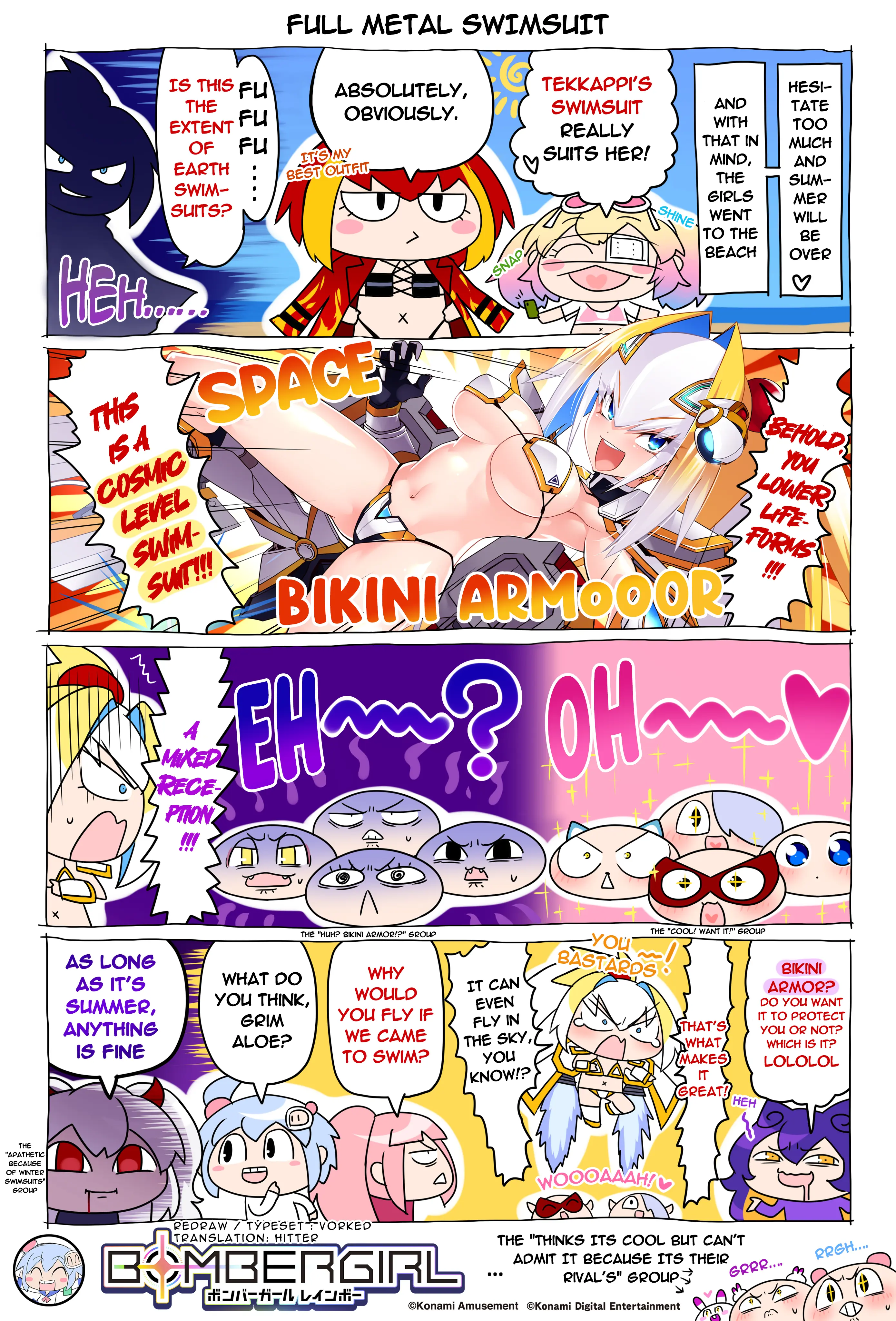 Bombergirl - Chapter 230: Full Metal Swimsuit