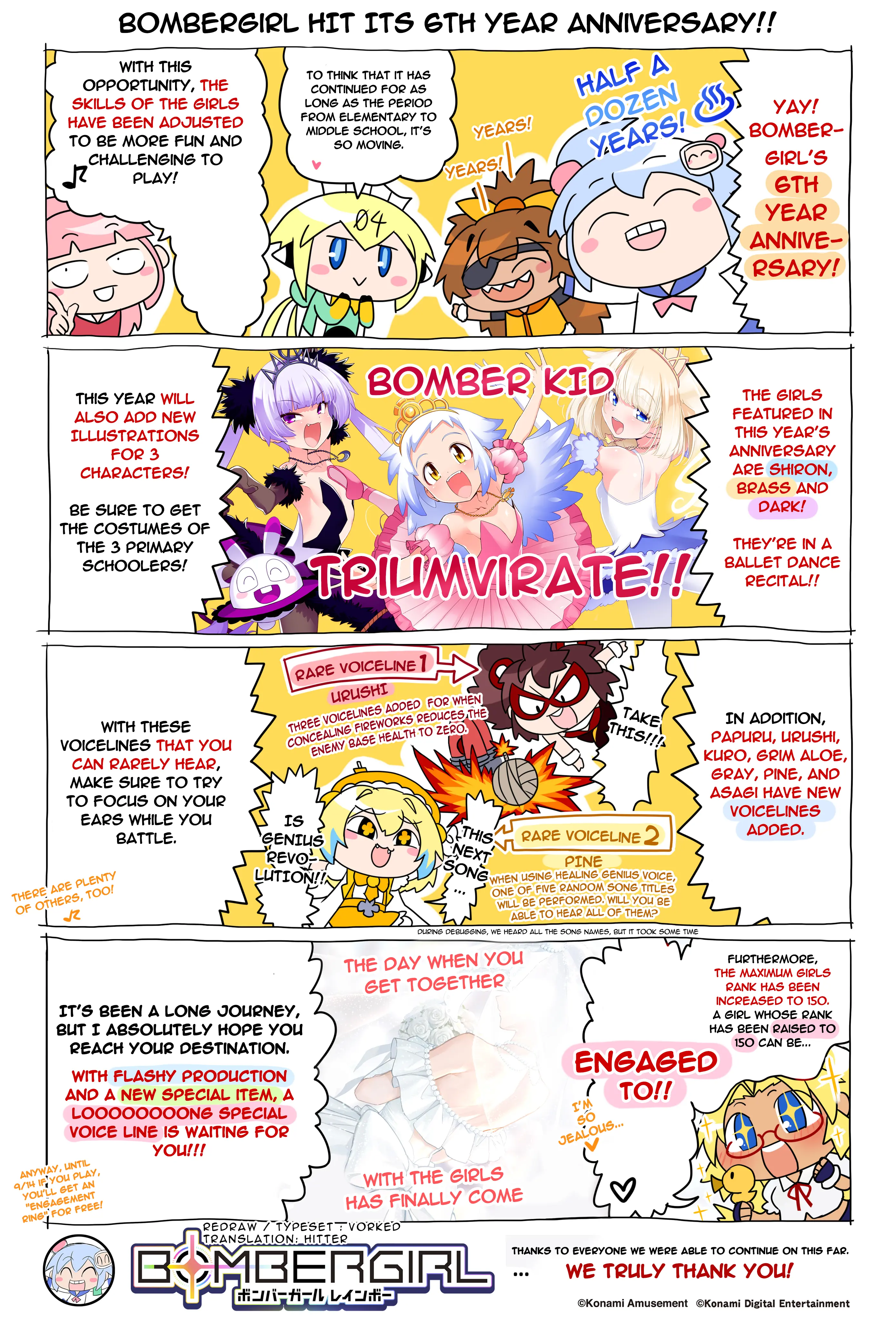 Bombergirl - Chapter 231: Bombergirl Hit Its 6Th Anniversary!!