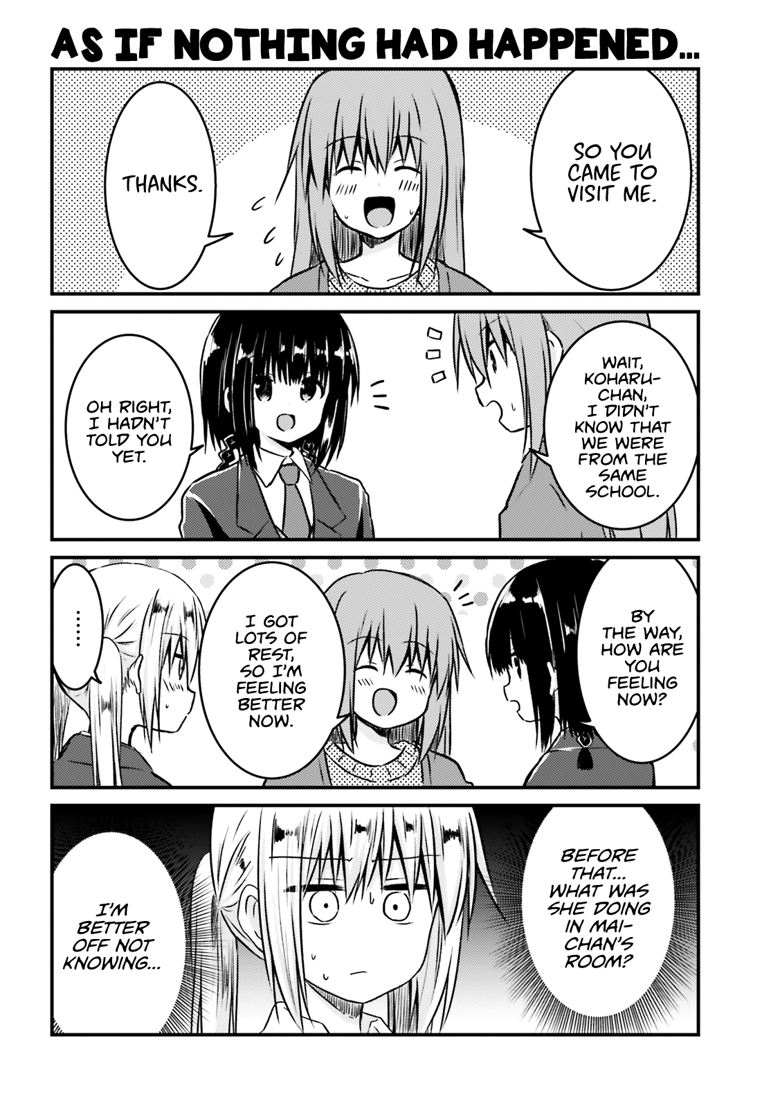 Her Elder Sister Has A Crush On Her, But She Doesn't Mind - Chapter 24: Siscon Elder Sister And The Day She Was Absent From School