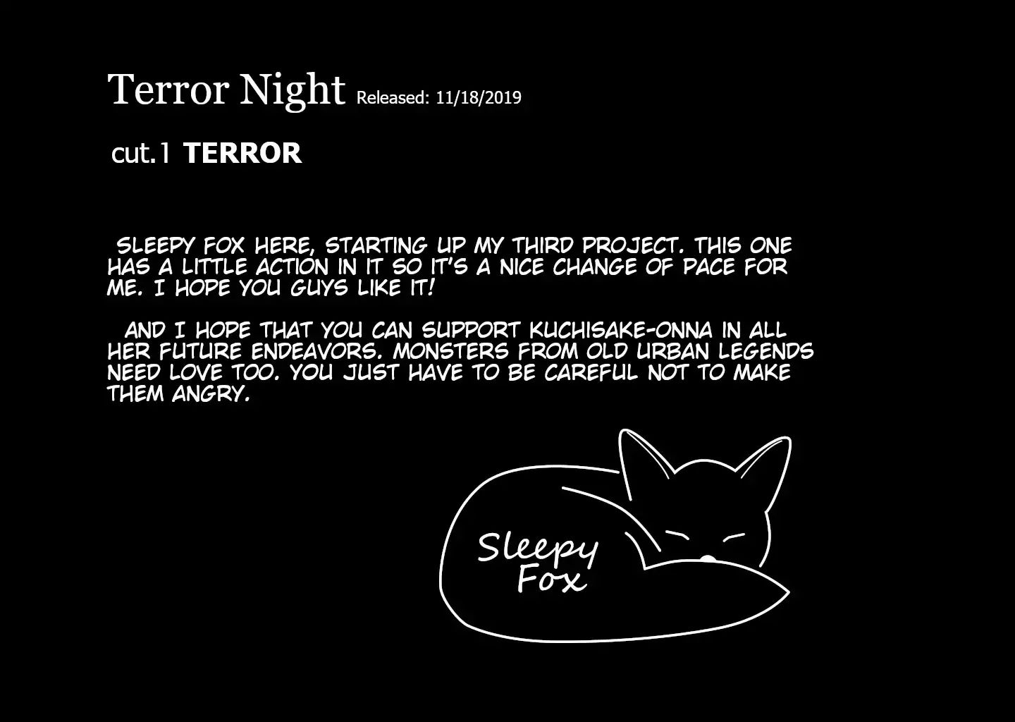 Terror Night - Vol.1 Chapter 1: Terror