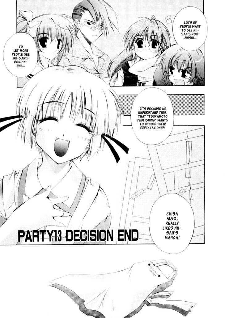 Comic Party - Vol.2 Chapter 13 : Decision