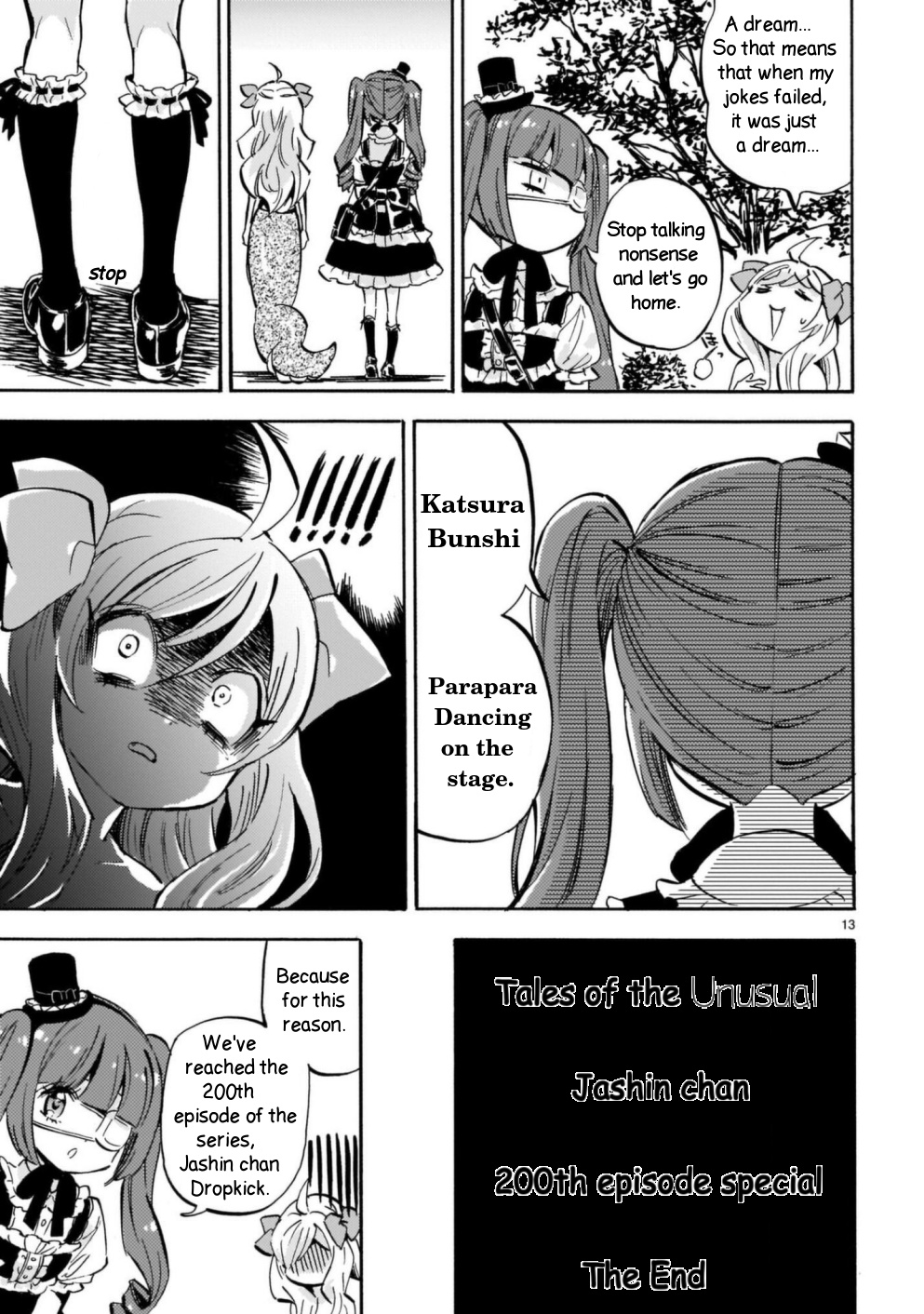 Jashin-Chan Dropkick - Vol.18 Chapter 201: Fireworks Of Laughter (Angel Edition)