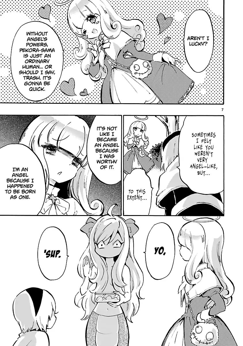 Jashin-Chan Dropkick - Vol.4 Chapter 41: Former Angel Apprentice, Poporon, Appears!