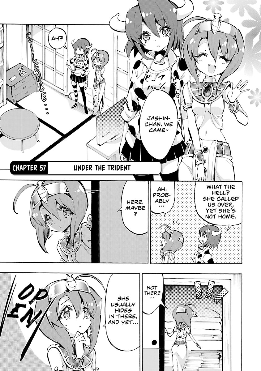 Jashin-Chan Dropkick - Vol.5 Chapter 57: Under The Trident