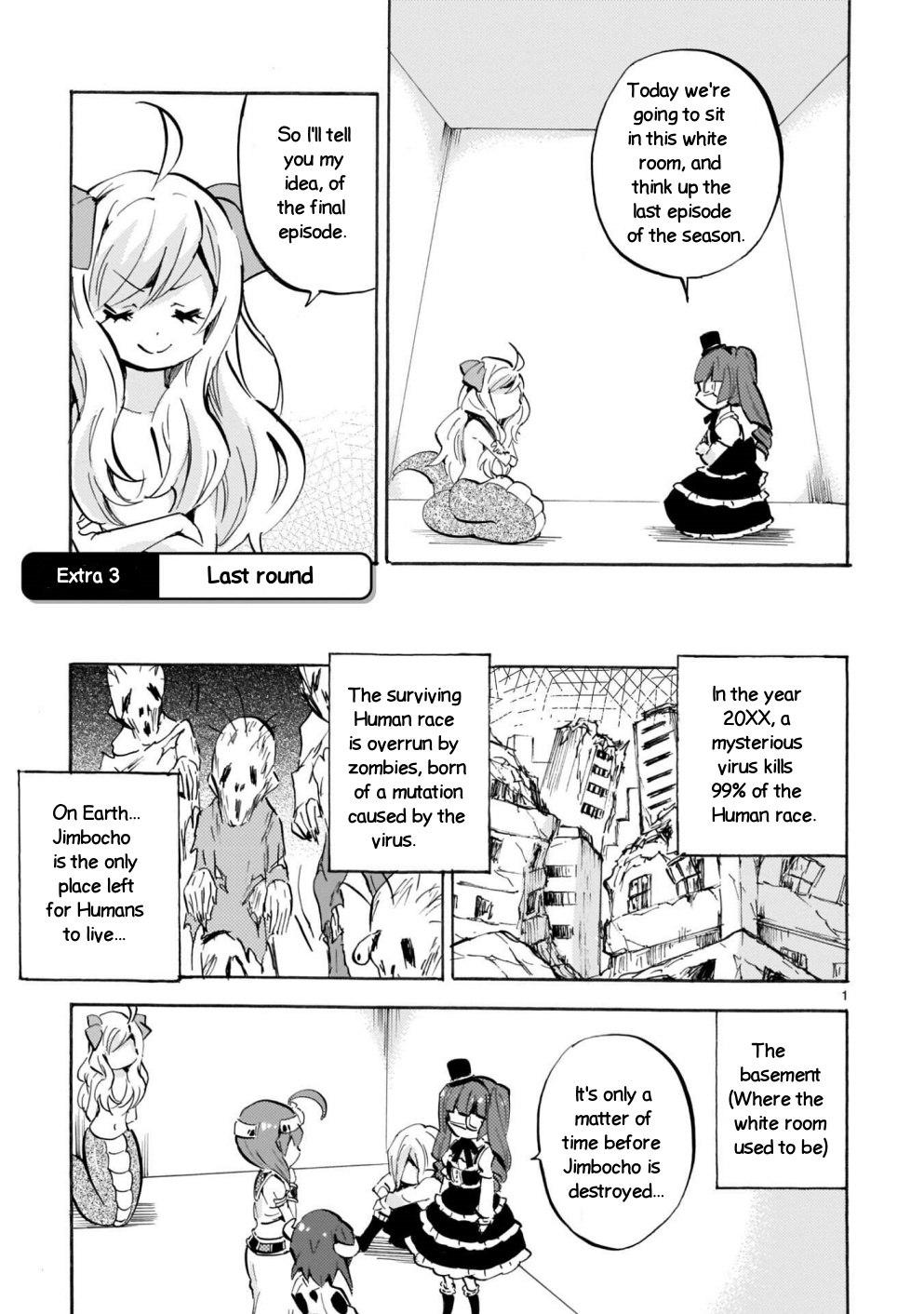 Jashin-Chan Dropkick - Vol.15 Chapter 174.3: Last Round