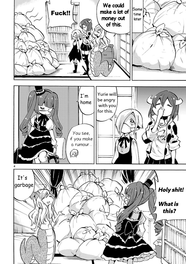 Jashin-Chan Dropkick - Vol.9 Chapter 107: Flea Market App Trap