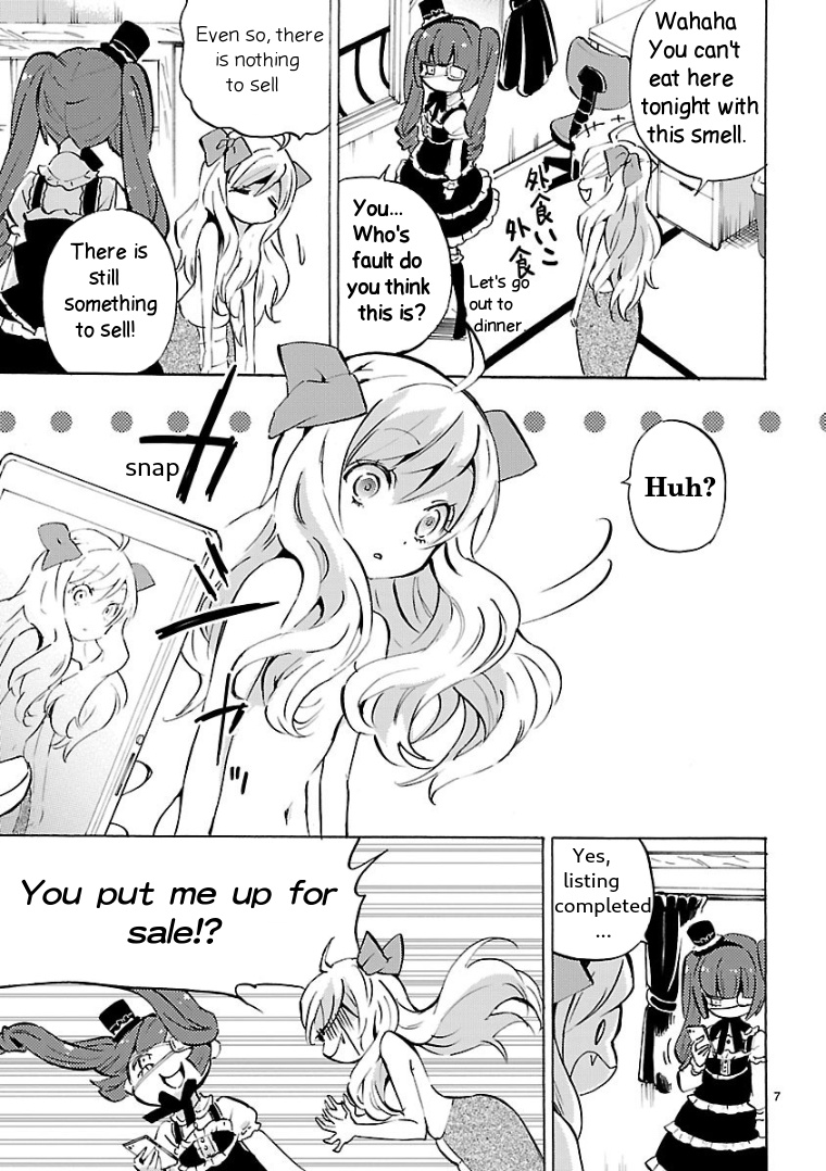 Jashin-Chan Dropkick - Vol.9 Chapter 107: Flea Market App Trap