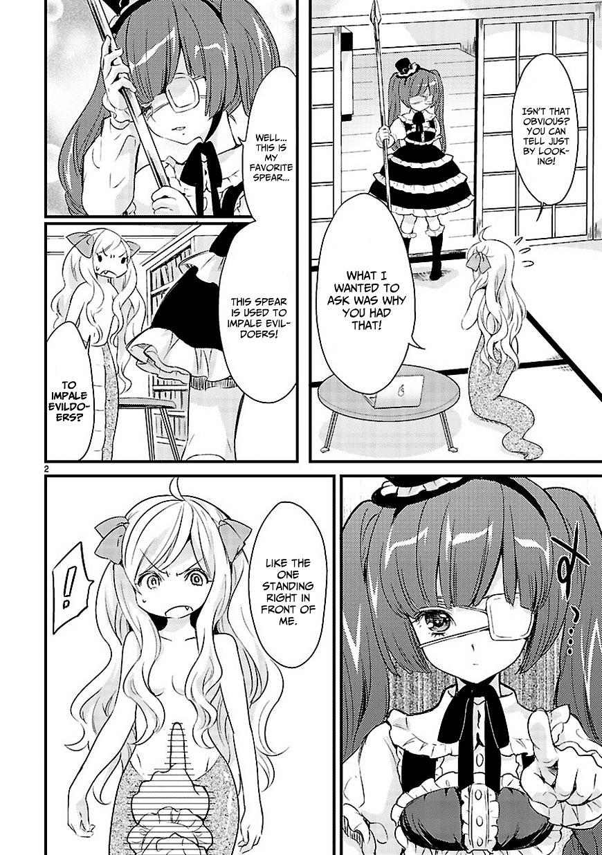 Jashin-Chan Dropkick - Chapter 9 : Jyashin-Chan And The Spear