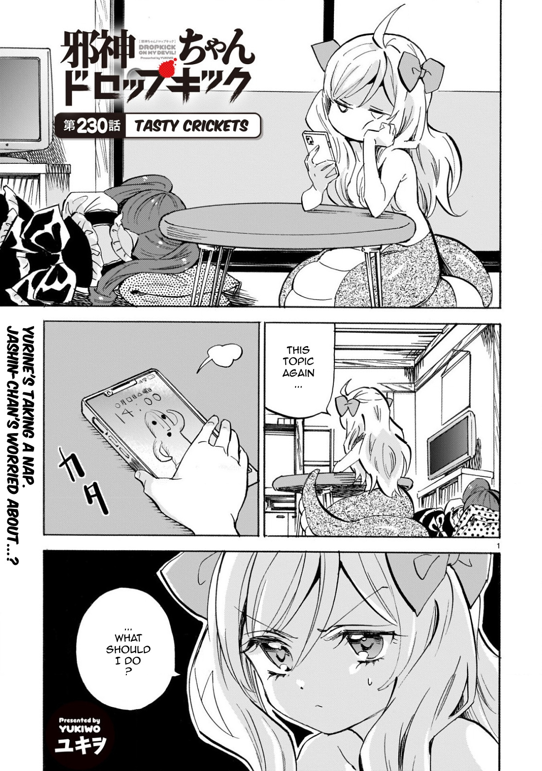 Jashin-Chan Dropkick - Chapter 235: Tasty Crickets