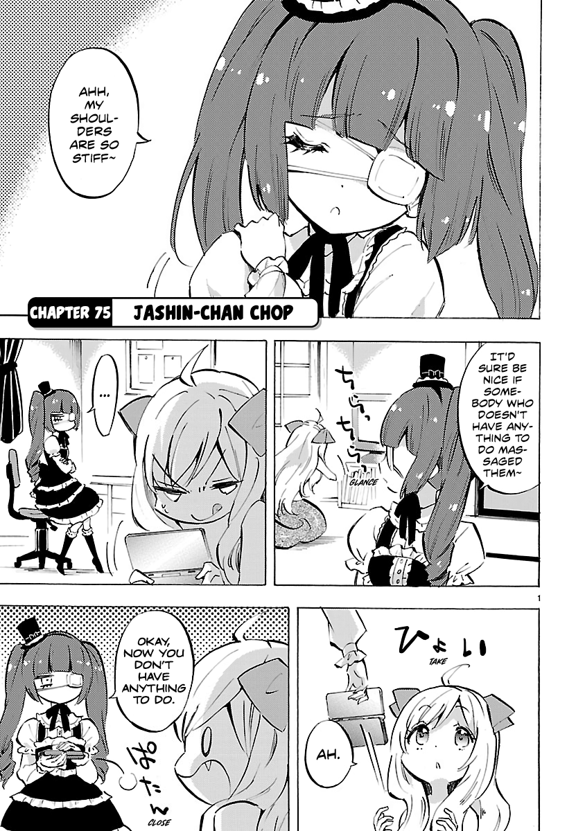 Jashin-Chan Dropkick - Vol.7 Chapter 75: Jashin-Chan Chop