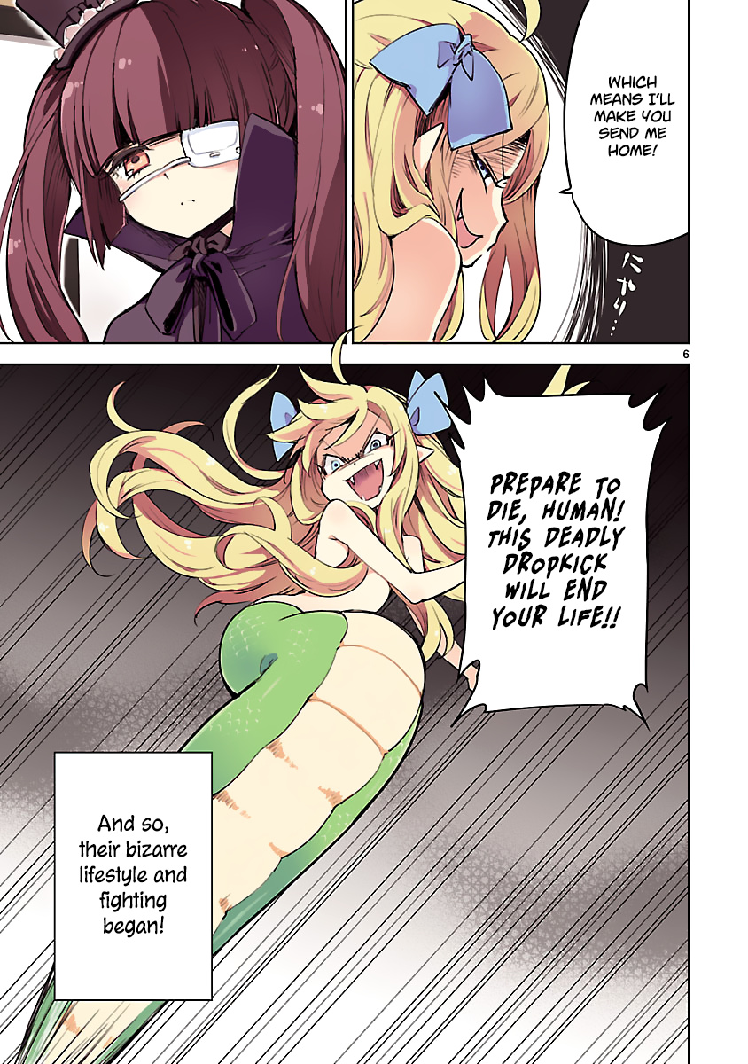 Jashin-Chan Dropkick - Vol.1 Chapter 0: Summoning