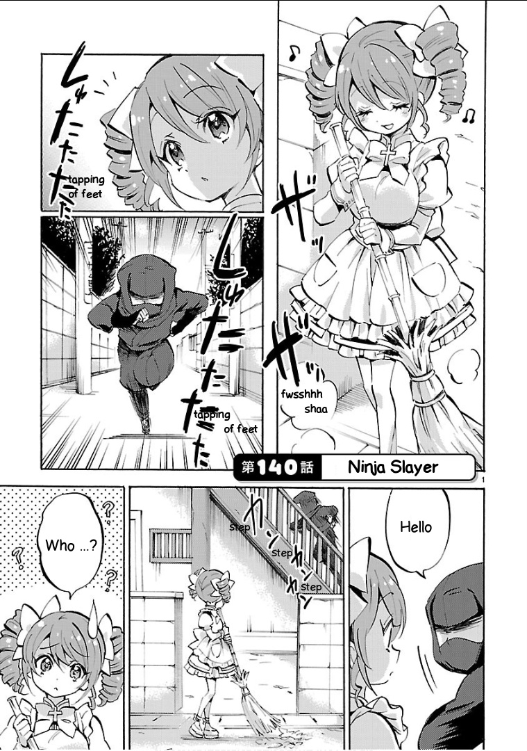 Jashin-Chan Dropkick - Vol.12 Chapter 140: Ninja Slayer